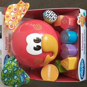 Elephant shape sorter